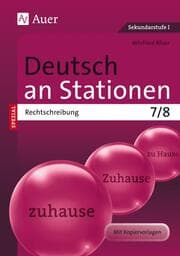 Cover von Deutsch an Stationen spezial