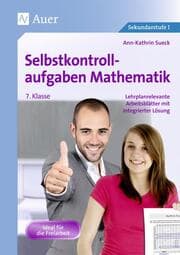 Cover von Selbstkontrollaufgaben Mathe
