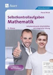 Cover von Selbstkontrollaufgaben Mathematik 9. Klasse
