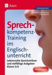 Cover von Sprechkompetenz-Training im Englischunterricht - Klasse 5/6