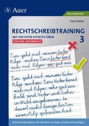 Cover von Rechtschreibtraining 3
