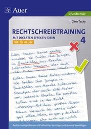 Cover von Rechtschreibtraining: Mit Diktaten effektiv üben 4