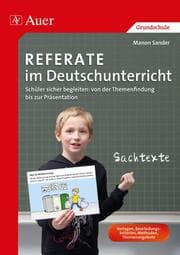 Cover von Referate im Deutschunterricht