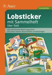 Cover von Lobsticker mit Sammelheft (4er-Set)
