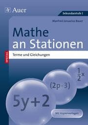 Cover von Mathe an Stationen Spezial: Terme und Gleichungen