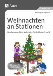 Cover von Weihnachten an Stationen 3/4