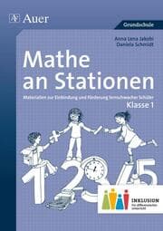 Cover von Mathe an Stationen: Klasse 1