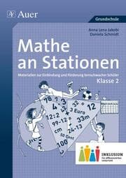 Cover von Mathe an Stationen: Klasse 2