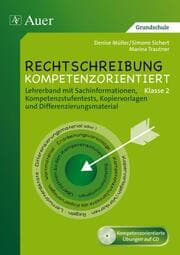 Cover von Rechtschreibung kompetenzorientiert Klasse 2