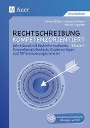Cover von Rechtschreibung kompetenzorientiert - Klasse 4