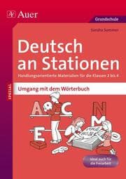 Cover von Deutsch an Stationen: Umgang mit dem Wörterbuch