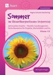 Cover von Sommer im fächerübergreifenden Unterricht Klasse 1-2
