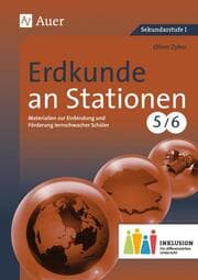 Cover von Erdkunde an Stationen 5-6 Inklusion