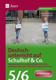 Cover von Deutschunterricht auf Schulhof & Co. Klasse 5-6