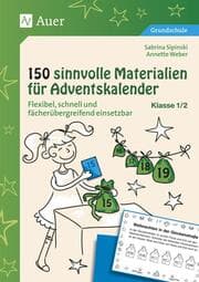 Cover von 150 sinnvolle Materialien für Adventskalender, Klasse 1/2