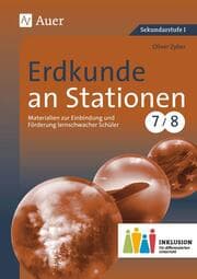 Cover von Erdkunde an Stationen 7-8 - Inklusion