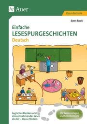 Cover von Einfache Lesespurgeschichten Deutsch