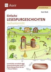 Cover von Einfache Lesespurgeschichten Sachunterricht