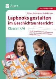 Cover von Lapbooks gestalten im Geschichtsunterricht 5-6