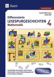 Cover von Differenzierte Lesespurgeschichten Mathematik 4