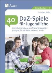 Cover von 40 DaZ - Spiele für Jugendliche