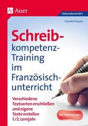 Cover von Schreibkompetenz-Training im Französischunterricht