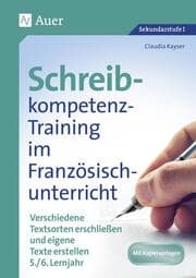 Cover von Schreibkompetenz-Training im Französischunterricht