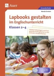 Cover von Lapbooks gestalten im Englischunterricht Klassen 2-4