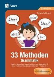 Cover von 33 Methoden Grammatik
