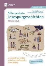 Cover von Differenzierte Lesespurgeschichten Religion 5-6