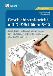 Cover von Geschichtsunterricht mit DaZ-Schülern 8-10