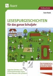 Cover von Lesespurgeschichten für das ganze Schuljahr