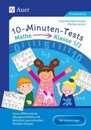Cover von 10-Minuten-Tests Mathematik - Klasse 1/2
