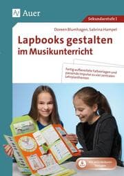Cover von Lapbooks gestalten im Musikunterricht
