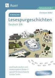Cover von Einfache Lesespurgeschichten Deutsch 5-6