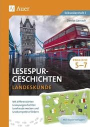 Cover von Lesespurgeschichten Englisch Landeskunde 5-7