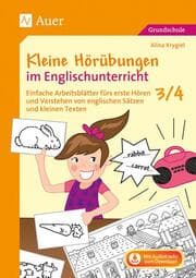 Cover von Kleine Hörübungen im Englischunterricht 3/4