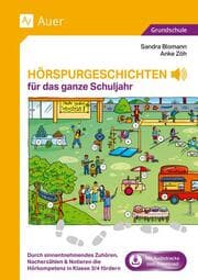 Cover von Hörspurgeschichten für das ganze Schuljahr