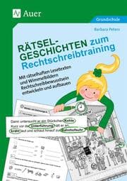 Cover von Rätsel-Geschichten zum Rechtschreibtraining