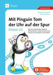 Cover von Mit Pinguin Tom der Uhr auf der Spur - Klasse 1-2