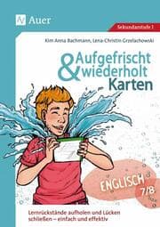 Cover von Aufgefrischt-und-wiederholt-Karten Englisch 7-8