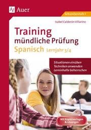 Cover von Training mündliche Prüfung Spanisch Lernjahr 3/4