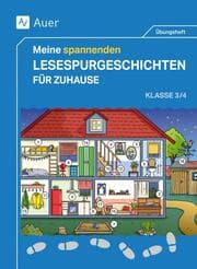 Cover von Meine spannenden Lesespurgeschichten für Zuhause