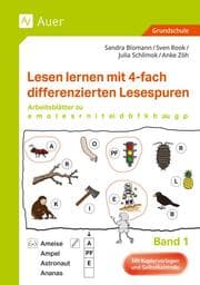 Cover von Lesen lernen mit 4-fach differenzierten Lesespuren