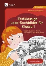 Cover von Erstklassige Lese-Suchbilder für Klasse 1