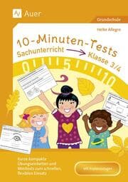 Cover von 10-Minuten-Tests Sachunterricht - Klasse 3/4