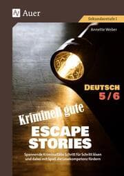 Cover von Kriminell gute Escape Stories Deutsch 5-6