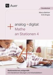 Cover von Analog + digital Mathe an Stationen 4