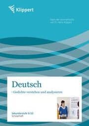 Cover von Deutsch: Gedichte verstehen und analysieren