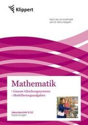 Cover von Lineare Gleichungssysteme - Modellierungsaufgaben